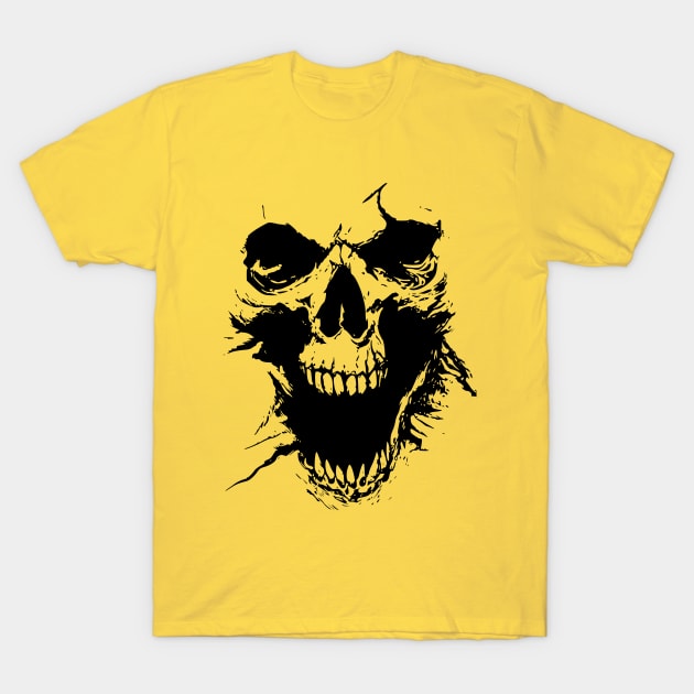 Screaming Skull T-Shirt by Jenex